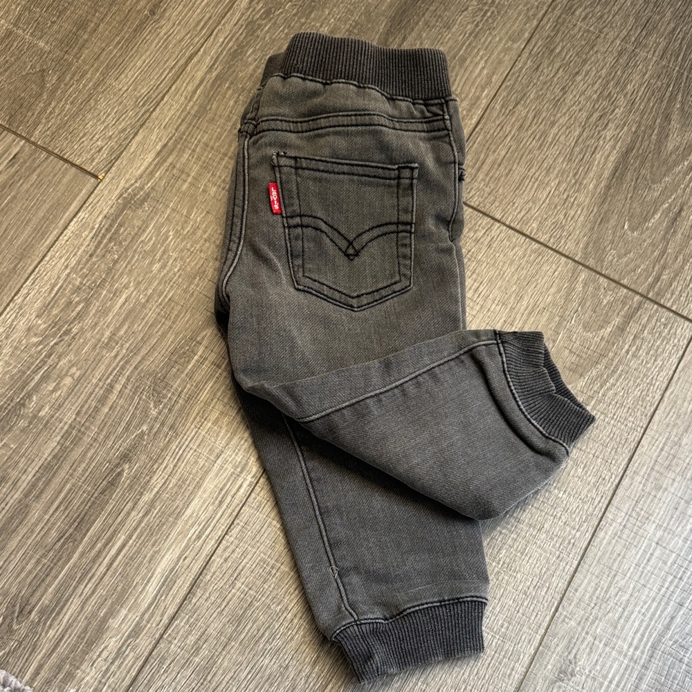 Levi's Kids Charcoal Gray Jeans